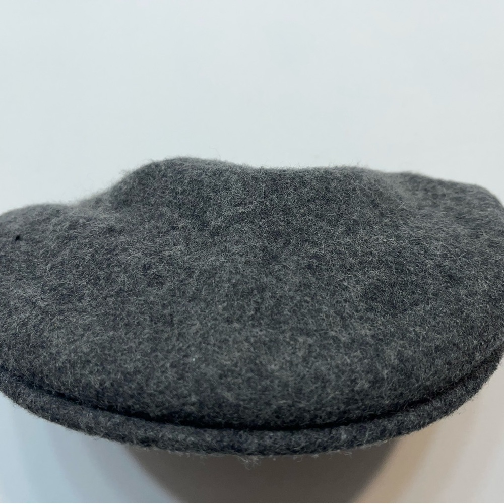 Kangol The Wool 504 Dark Flannel Flat Cap Mens Size Medium Modern Classic Hat - Picture 11 of 11